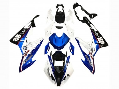 Buy 2015-2016 BMW S1000RR Motorcycle Fairings - White Blue Black 88 Canada