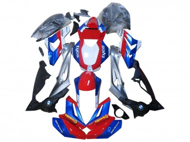 Buy 2014-2016 BMW S1000R Motorcycle Fairings - Red Blue Canada