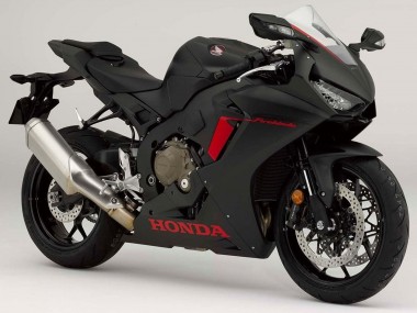 Buy 2017-2023 Honda CBR1000RR Motorcycle Fairings - Matte Black with Red Logo Canada