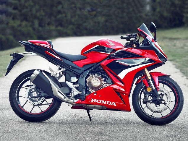 2022-2023 Honda CBR500R Motorcycle Fairing - Red White Black Canada