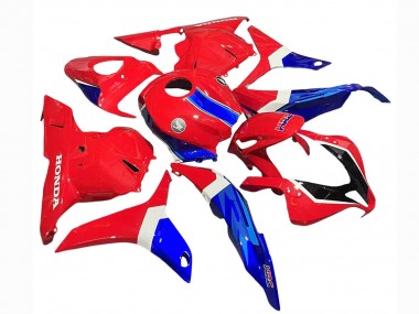 Buy 2009-2012 Honda CBR600RR Motorcycle Fairings - White Red Blue HRC Canada