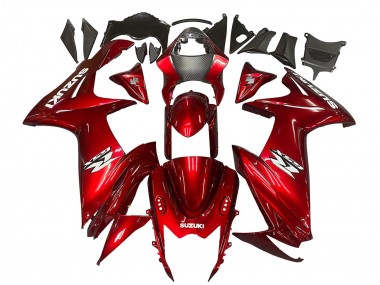 Buy 2011-2024 Suzuki GSXR 600 / GSXR 750 Motorcycle Fairings - Red White Decal Canada