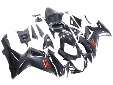 Buy 2011-2024 Suzuki GSXR 600 / GSXR 750 Motorcycle Fairings - Black Carbon Fiber Red Canada