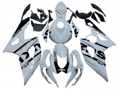 Buy 2005-2006 Suzuki GSXR 1000 Motorcycle Fairings - White Black Canada