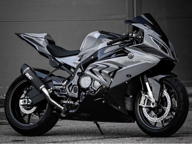 2015-2016 BMW S1000RR Motorcycle Fairings - Grey Carbon Fiber Canada