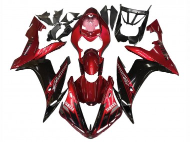 Buy 2004-2006 Yamaha YZF 1000 R1 Motorcycle Fairings - Red Glossy Black Canada