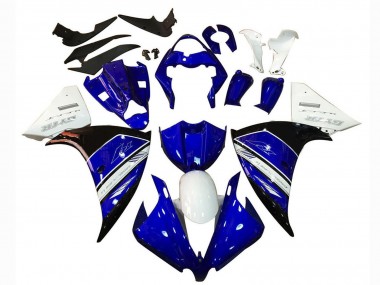 Buy 2012-2014 Yamaha YZF 1000 R1 Motorcycle Fairing - White Blue Black Canada