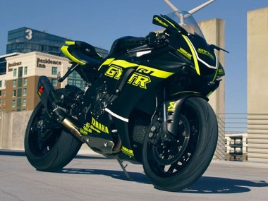 Buy 2020-2025 Yamaha YZF 1000 R1 Motorcycle Fairings - Glossy Black Fluorescent Yellow Canada
