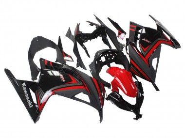 Buy 2013-2024 Kawasaki EX300 Motorcycle Fairings - Red Black Canada