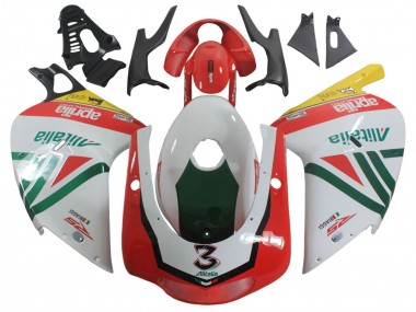 Buy 2000-2005 Aprilia RS125 Motorcycle Fairings - White Yellow Green Black Alitalia 3 Canada