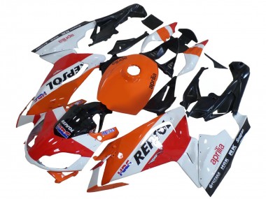 Buy 2006-2011 Aprilia RS125 Motorcycle Fairings - White Orange Red Repsol Canada