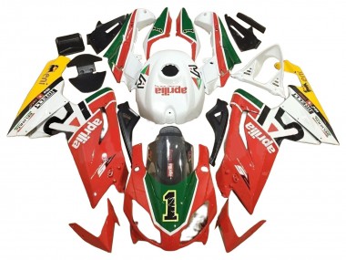 Buy 2006-2011 Aprilia RS125 Motorcycle Fairings - White Red Green Canada