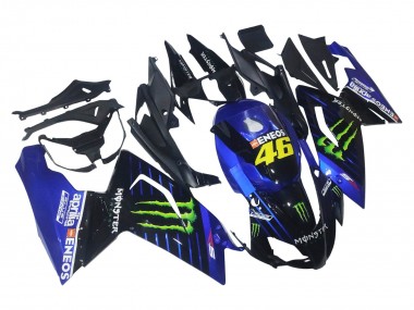 Buy 2006-2011 Aprilia RS125 Motorcycle Fairings - Blue Black Green Monster 46 Canada