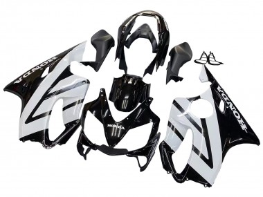 Buy 2004-2007 Honda CBR600 F4i Motorcycle Fairings - White Glossy Black Canada