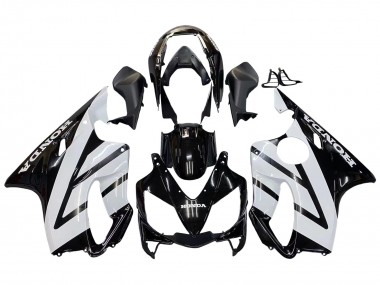 Buy 2004-2007 Honda CBR600 F4i Motorcycle Fairings - White Glossy Black Canada