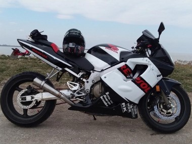 Buy 2004-2007 Honda CBR600 F4i Motorcycle Fairings - White Glossy Black Red Repsol Canada