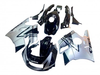 Buy 1991-1994 Honda CBR600 F2 Motorcycle Fairings - Silver Glossy Black Canada