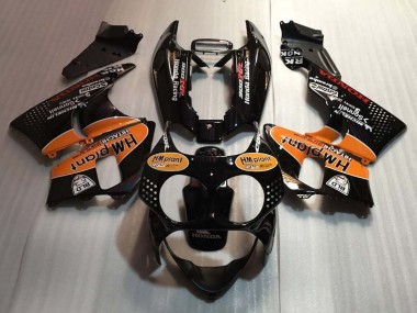 Buy 1992-1993 Honda CBR900RR 893 Motorcycle Fairings - Glossy Black Orange Hm Plant Canada
