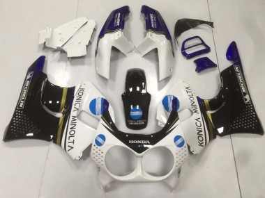 Buy 1992-1993 Honda CBR900RR 893 Motorcycle Fairings - White Blue Glossy Black Konica Minolta Canada
