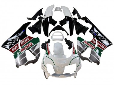 Buy 1996-1997 Honda CBR900RR 893 Motorcycle Fairings - White Green Grey Glossy Black Castrol Canada