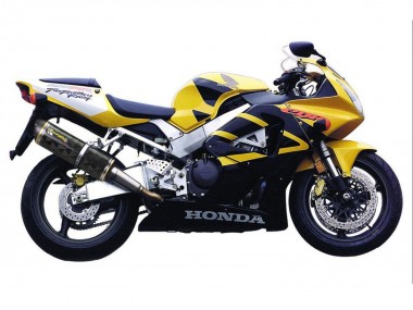 Buy 2000-2001 Honda CBR900RR 929 Motorcycle Fairings - Yellow Dark Blue Canada
