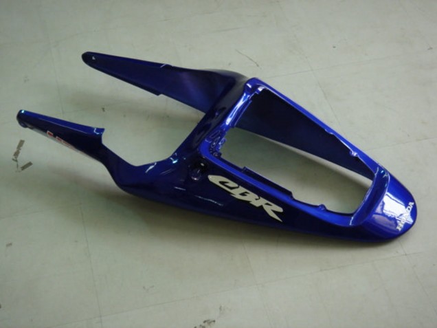 2002-2003 Honda CBR900RR 954 Motorcycle Fairings - Blue Yellow Glossy Black Telefumica MoviStar Castrol Canada