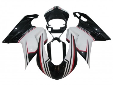 Buy 2007-2014 Ducati 848/1098/1198 Bike Fairings - White Red Glossy Black Canada