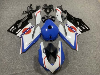 Buy 2011-2014 Ducati Panigale 899/1199 Motorcycle Fairings - White Blue Glossy Black Martini Canada