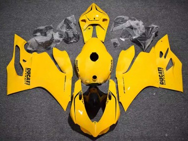 Buy 2011-2014 Ducati Panigale 899/1199 Motorcycle Fairings - Glossy Yellow Canada