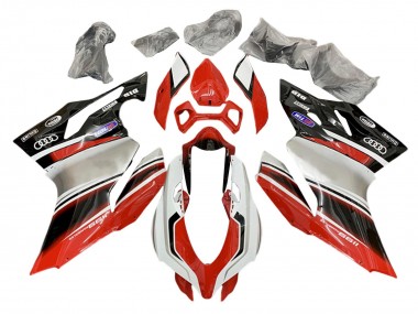 Buy 2011-2014 Ducati 1199 Motorcycle Fairings - Silver Red Glossy Black Canada