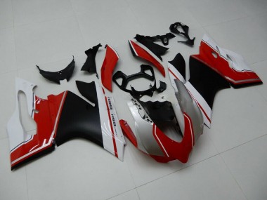 Buy 2011-2014 Ducati 1199 Motorcycle Fairings - White Red Matte Black Canada