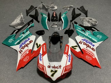 Buy 2011-2014 Ducati Panigale 899/1199 Motorcycle Fairings - White Red Green Glossy Black Avis Valsir 7 Canada