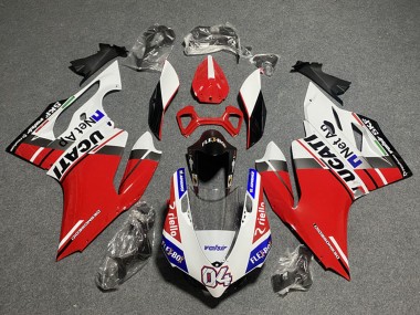 Buy 2011-2014 Ducati Panigale 899/1199 Motorcycle Fairings - White Red Blue Glossy Black Flex-Box Valsir 04 Canada