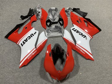 Buy 2011-2014 Ducati 1199 Motorcycle Fairings - Red White Glossy Black Canada