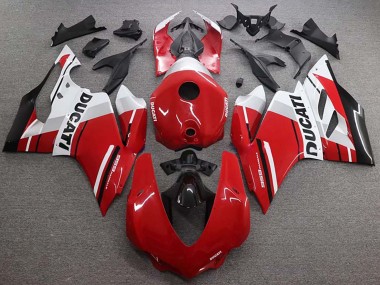 Buy 2015-2020 Ducati 959 Bike Fairings - White Red Glossy Black Canada
