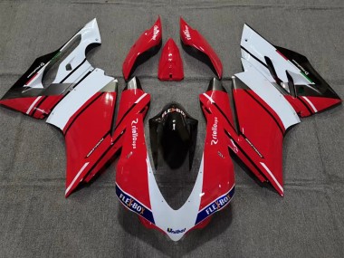 Buy 2015-2020 Ducati 959/1299 Motorcycle Fairing - White Red Glossy Black Unibat Flex-Box Canada