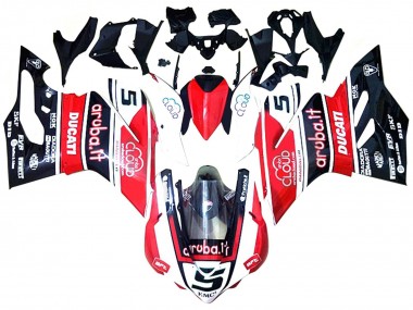 Buy 2015-2020 Ducati 959/1299 Motorcycle Fairings - White Red Glossy Black Aruba 5 Canada