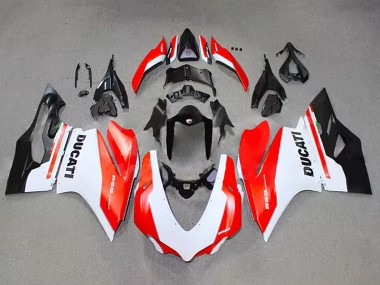 Buy 2015-2020 Ducati 959 Motorcycle Fairing - White Red Glossy Black Canada