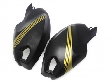 Buy 2008-2012 Ducati Monster 696 796 1100 1100S Motorcycle Fairings - Matte Black Gold Canada