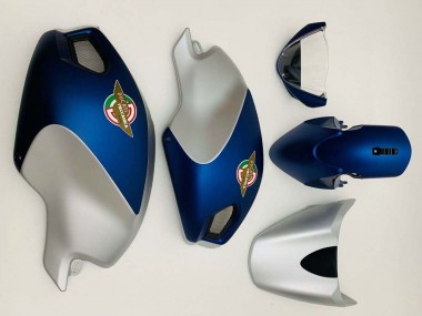Buy 2008-2012 Ducati Monster 696 796 1100 1100S Motorcycle Fairings - Dark Blue Silver Canada