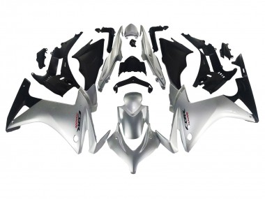 Buy 2013-2015 Honda CBR500R Motorcycle Fairing - Silver Glossy Black Canada