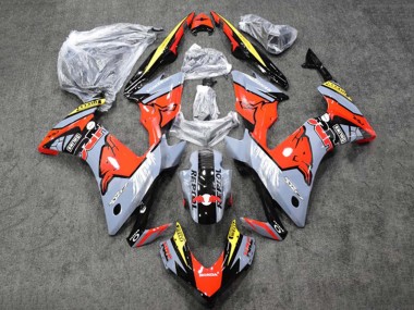 Buy 2013-2015 Honda CBR500R Motorcycle Fairings - Glossy Nardo Grey Yellow Glossy Black Repsol HRC Red Bull Canada
