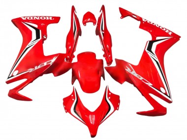 Buy 2013-2015 Honda CBR500R Motorcycle Fairings - Red White Black Stripe Canada