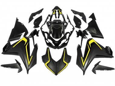 Buy 2022-2023 Honda CBR500R Motorcycle Fairings - Matte Black Yellow Canada