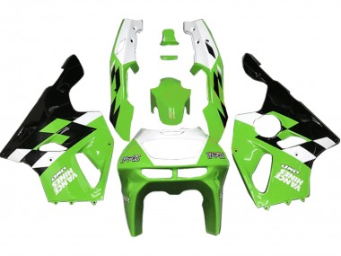 Buy 1996-2003 Kawasaki ZX7R Motorcycle Fairings - White Green Glossy Black Canada