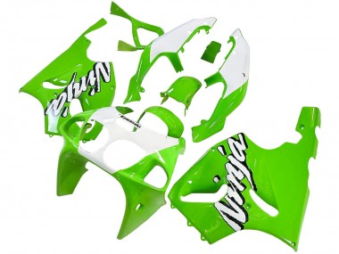 Buy 1996-2003 Kawasaki ZX7R Motorcycle Fairings - White Green Canada