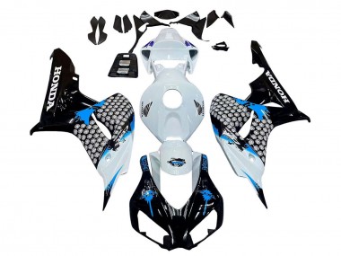 Buy 2006-2007 Honda CBR1000RR Motorcycle Fairing - White Blue Glossy Black Canada
