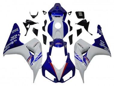 Buy 2006-2007 Honda CBR1000RR Motorcycle Fairings - White Red Blue HRC Canada