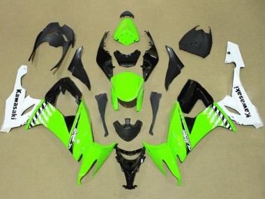 Buy 2008-2010 Kawasaki ZX10R Motorcycle Fairing - White Green Black Canada