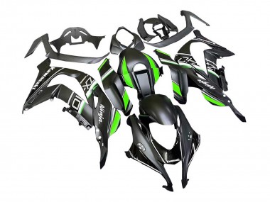 Buy 2016-2020 Kawasaki ZX10R Motorcycle Fairings - Matte Black Green White Ninja Canada